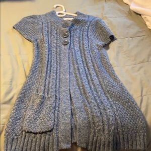 Shirt sleeved cardigan